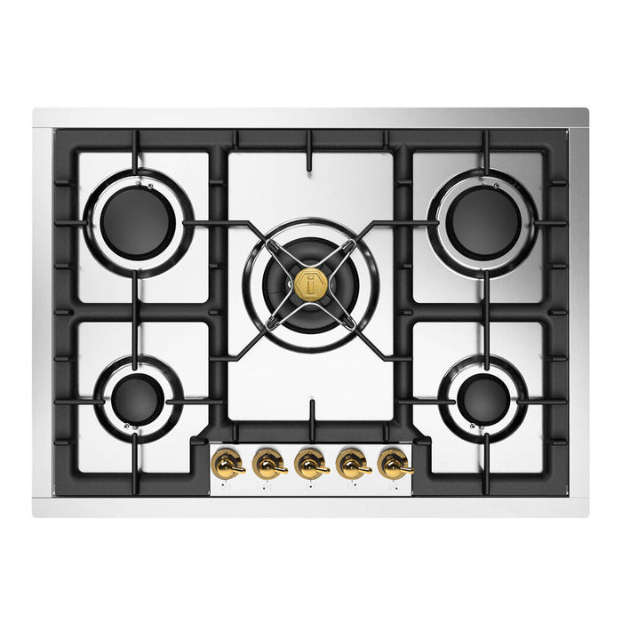 ILVE Nostalgie II 30" Built-In Gas Cooktop UHCPT75NSSC