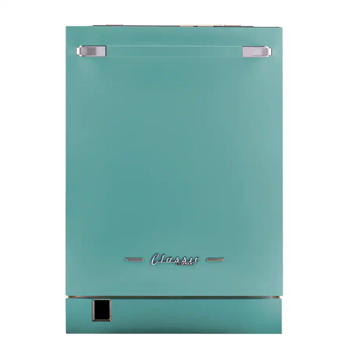 UNIQUE 24" Classic Retro Panel Ready Top Control Dishwasher, UNQ-DW24CTPRB