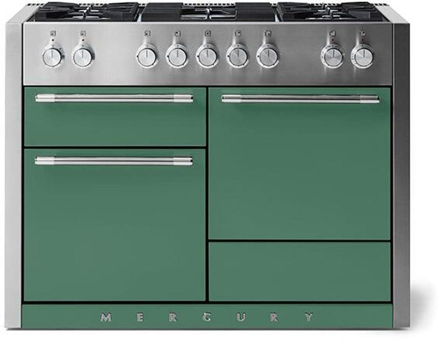 AGA Mercury 48" Dual Fuel 3 Oven Range - Mineral Green AMC48DFMG