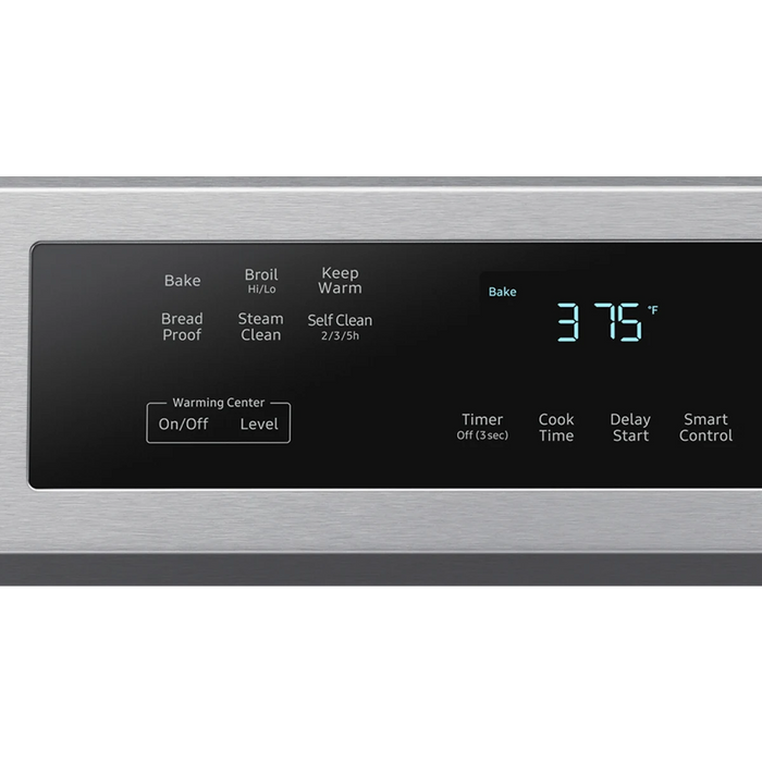 SAMSUNG 30" Freestanding Electric Smart Range, NE63A6311SS