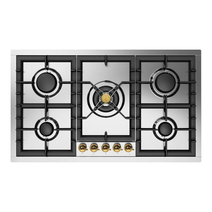 ILVE Nostalgie II 36" Built-In Gas Cooktop UHCPT95NSSC