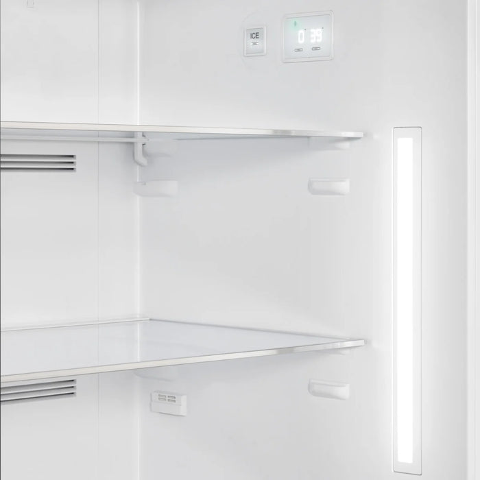 SMEG 32" Freestanding Top Freezer Refrigerator, FAB50URCR3