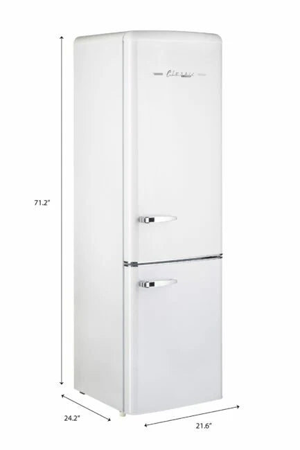UNIQUE 22" Freestanding Bottom Freezer Refrigerator, UGP-275L W