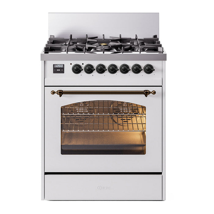 ILVE Nostalgie II 30" Dual Fuel Range, UP30NMP