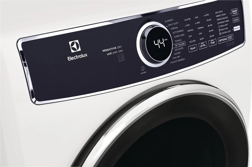 Electrolux 600 Series Gas Dryer, White ELFG7637AW