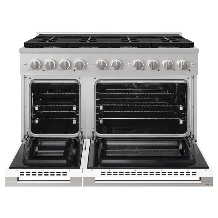 ZLINE Marino Double Oven Dual Fuel Range MDRS-WM-48