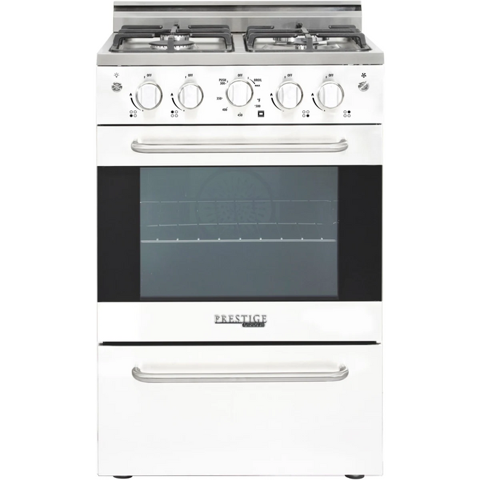 UNIQUE Prestige 24" Freestanding Gas Range, UGP-24V PC1 B