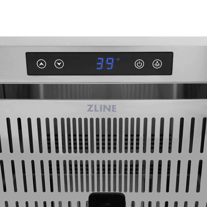 ZLINE 24" Touchstone 168 Can Outdoor-Rated Dual Refrigerator Drawer