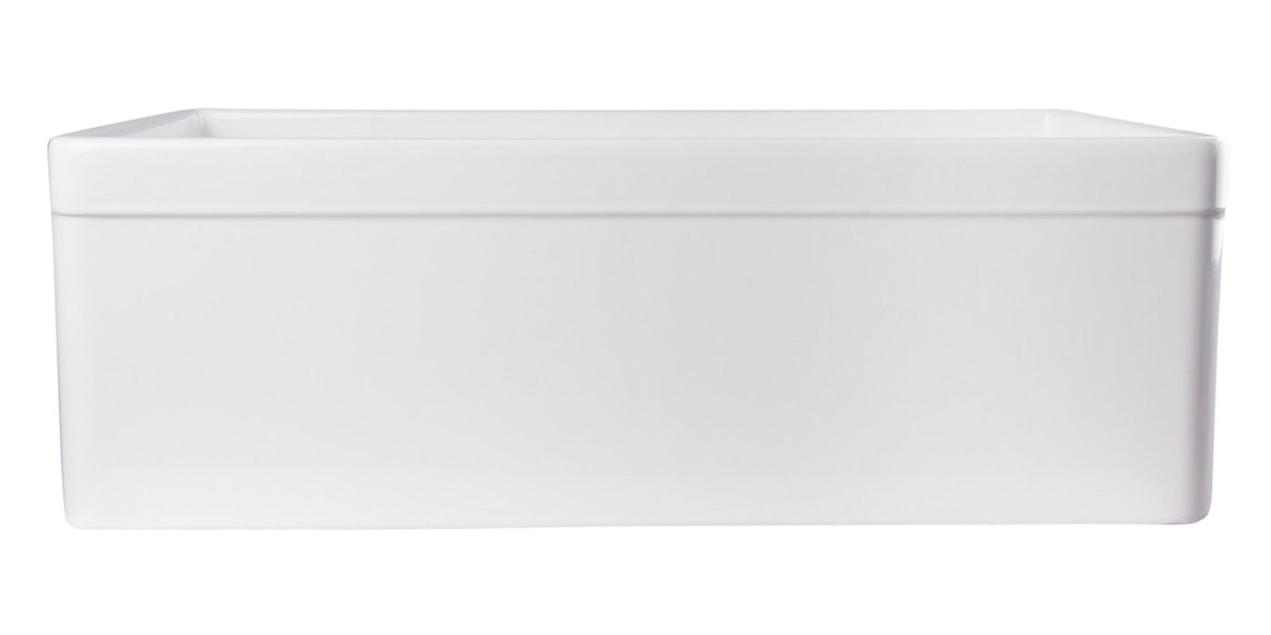 ALFI brand 30" Farm Sink, Lip Single Bowl Design for Kitchen AB511-W