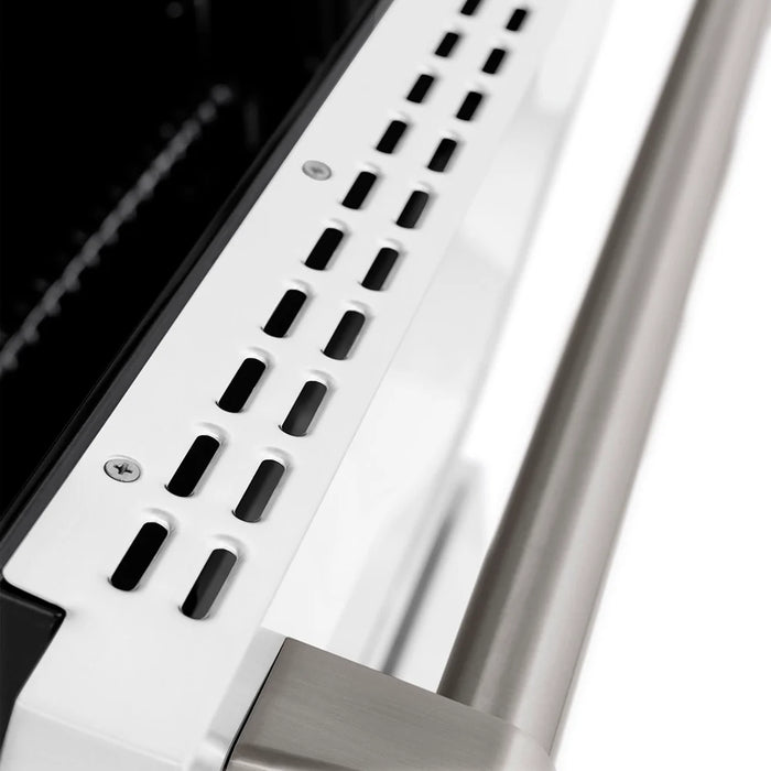 ZLINE 30" Paramount Dual Fuel Range DuoPro™ Cooktop, Electric Convection Oven PSDR-WM-30