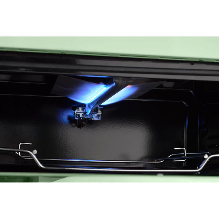 UNIQUE 30" Classic Retro Offgrid Range, Large Power burner, UGP-30CR OF2 LG
