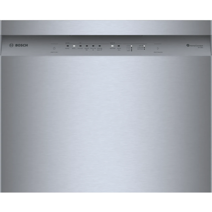 BOSCH 24" Full Console Built-In Smart Dishwasher, SHE41CM5N