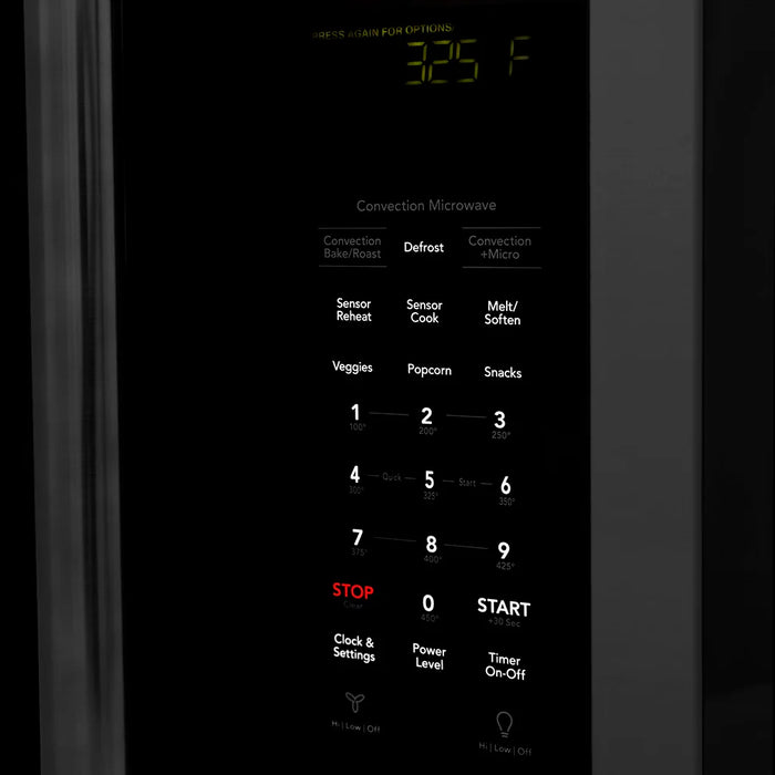 ZLINE 30" Recirculating Over the Range Convection Microwave Oven MWO-OTRCFH-30-BS