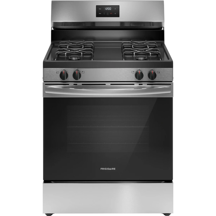 Frigidaire 30" Freestanding Gas Range FCRG3051BB
