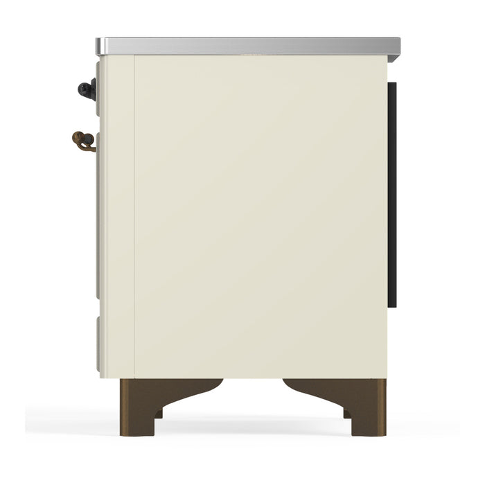 ILVE 40"Majestic III Induction Range, UMDIB40NR3 — UMDIB40NR3AWB