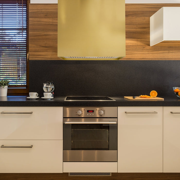 Akicon 30" Stainless Steel Wall Mount Range Hood Modern Box with 600 CFM Vent Hood - AK-HS30H