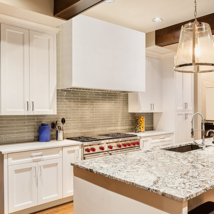 Akicon 36" Stainless Steel Wall Mount Range Hood Modern Box with 600 CFM Vent Hood - AK-HS36H