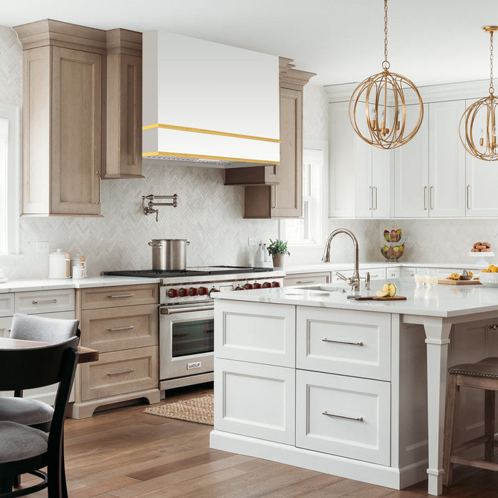 Akicon 30" Stainless Steel Wall Mount Range Hood with 600 CFM Vent Hood - AK-HS30HB-SW