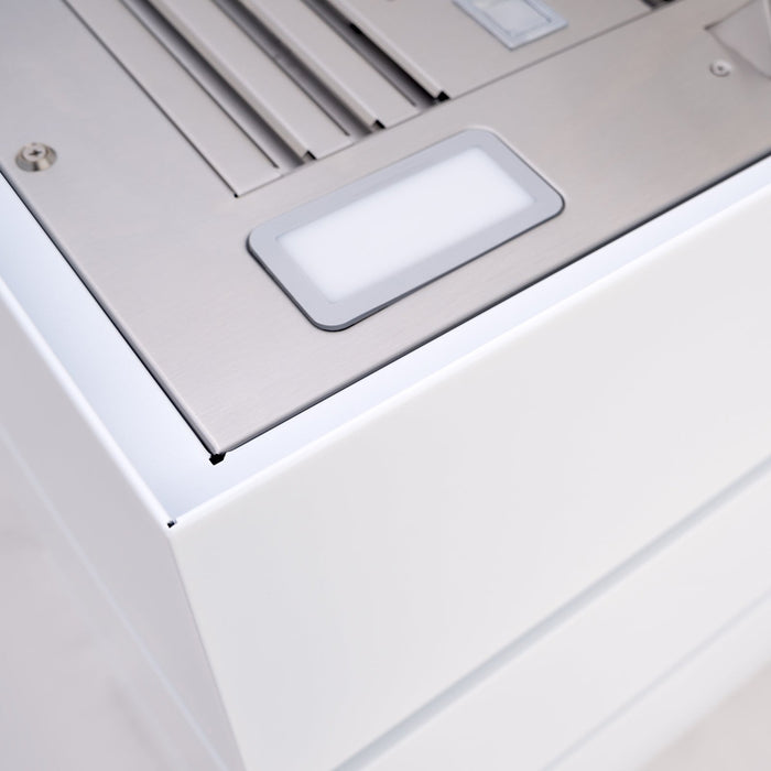 Akicon 30" Stainless Steel Wall Mount Range Hood, 3 Stacks Kitchen Hood with 600 CFM Vent Motor- AK-HS30L