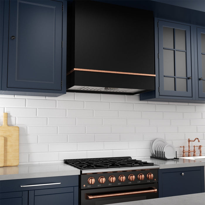 Akicon 36" Stainless Steel Wall Mount Range Hood with 600 CFM Vent Hood - AK-HS36HA-JB