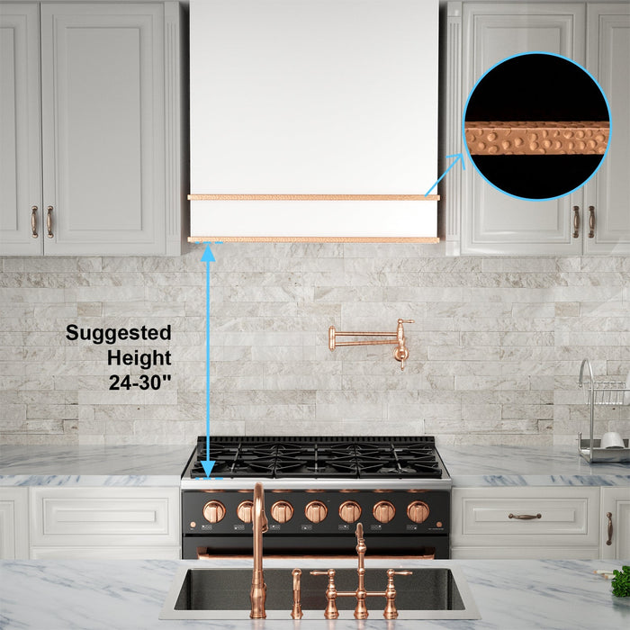 Akicon 36" Stainless Steel Wall Mount Range Hood with 600 CFM Vent Hood - AK-HS36HB-SW