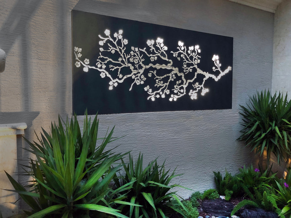 Laser-Cut Cherry Blossom Panel - FREE SHIPPING