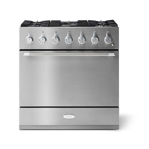 AGA 36" Mercury Dual Fuel Range - Stainless Steel