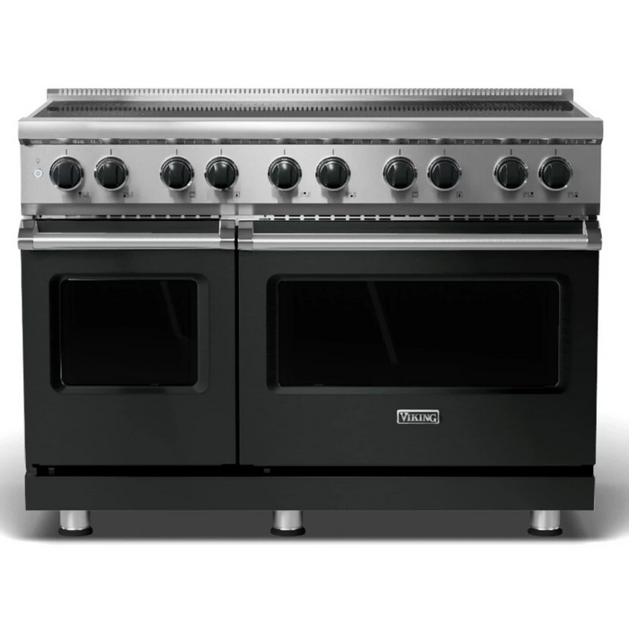 Viking® 5 Series 48" Stainless Steel Pro Style Induction Range VIR54836BSS