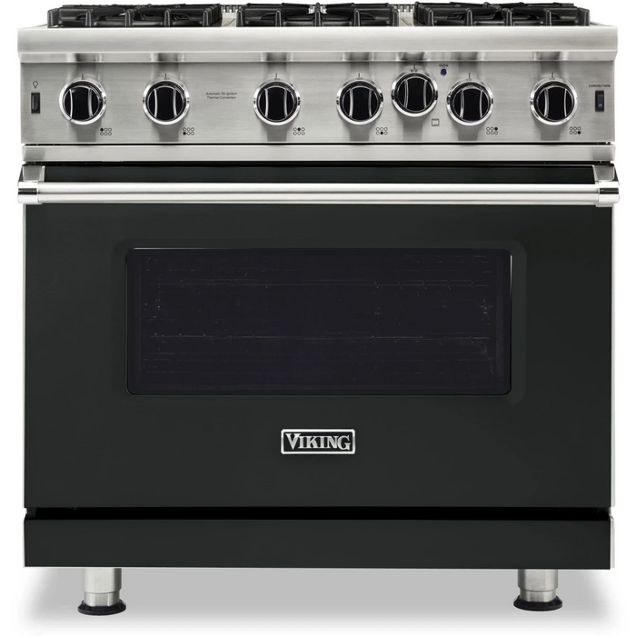 Viking® 5 Series 36" Stainless Steel Pro Style Range VGIC53626BSS