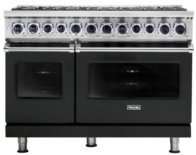 Viking® 7 Series 48" Stainless Steel Pro Style Dual Fuel Range VDR74828BSSLP