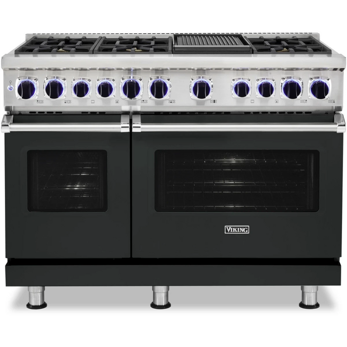 Viking® 7 Series 48" Stainless Steel Pro Style Dual Fuel Range VDR74826GSS