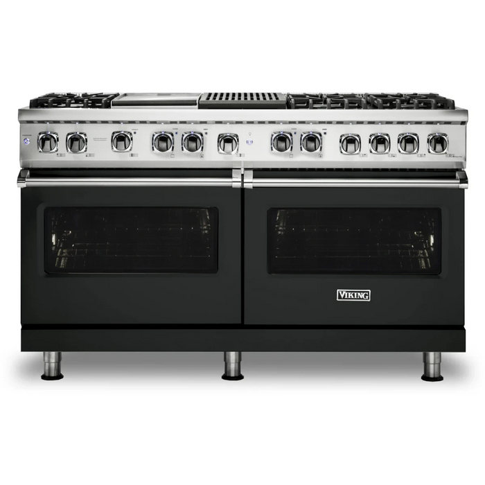 Viking® Professional 5 Series 60" Stainless Steel Pro Style Range VGR5606GQSS