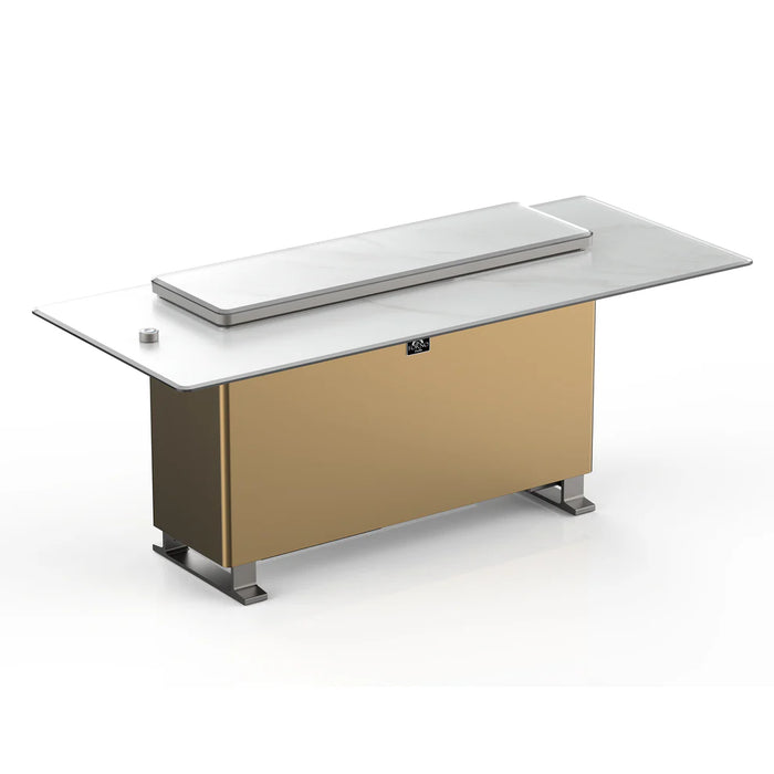 Elevato Smart Bar Table, Sandstone Black, fridge, freezer, Bluetooth control - View 23