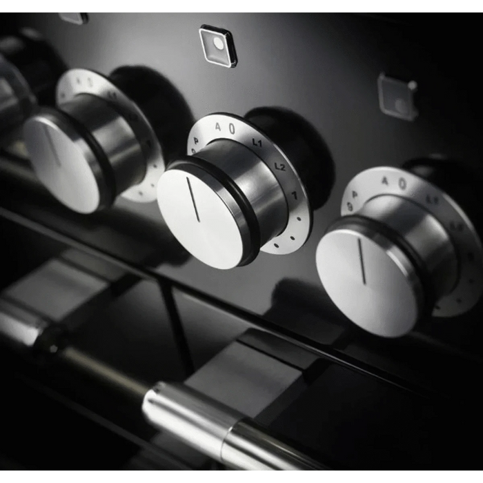 AGA Mercury 48" Dual Fuel 3 Oven Range - Gloss Black AMC48DFBLK