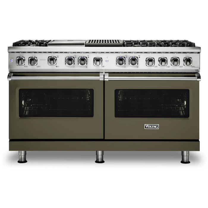 Viking® Professional 5 Series 60" Stainless Steel Pro Style Range VGR5606GQSS