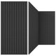 Acoustical 100% Polyester Wall Panel, 48x24x0.7 Sound Proof Wall Panels