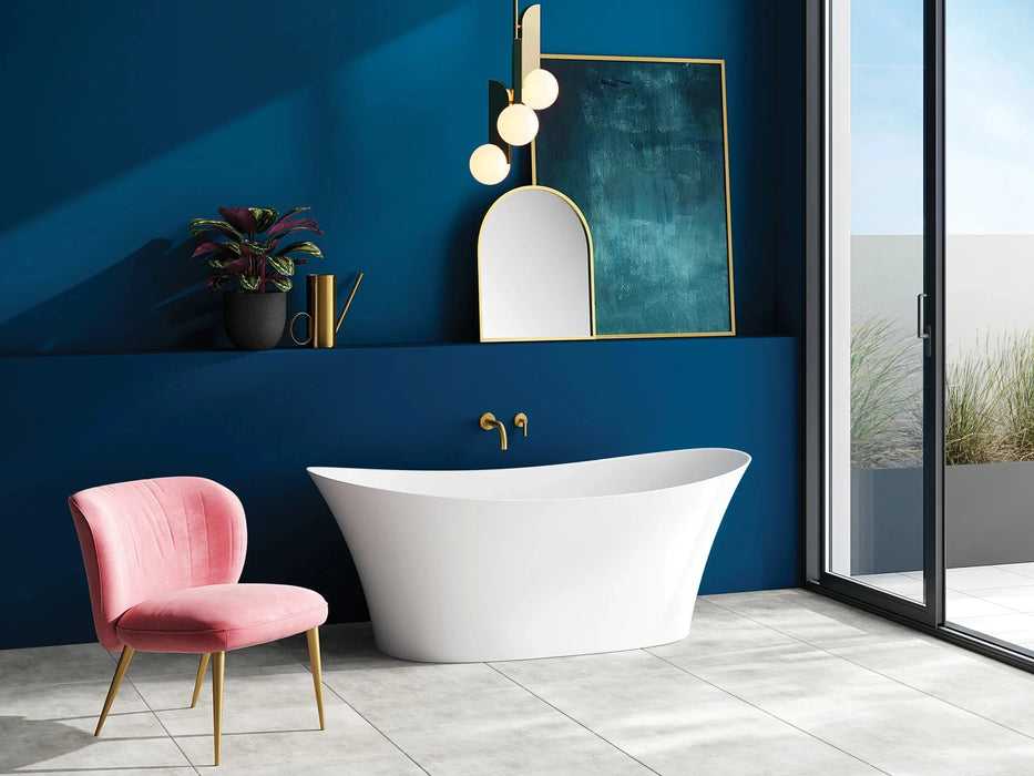 LaToscana Free Standing Solid Surface Bathtub PLEALA6833