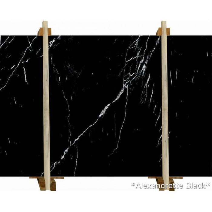 Alexandrette Black Bookmatching Marble Slabs Polished -Full Truckload