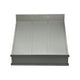 Angled Matte Black Stainless Steel Custom Range Hoods