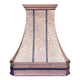 Fast Ready-Ship Antique Copper Range Hoods Wall Mount Vent Hoods 36""W x 42"H x 21"D