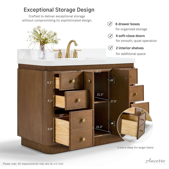 Aston 48" Bath Vanity Set