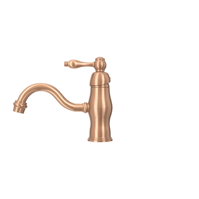 One-Handle Copper Bathroom Sink Faucet - AK40118-C