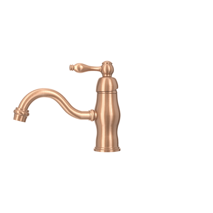 One-Handle Copper Bathroom Sink Faucet - AK40118-C