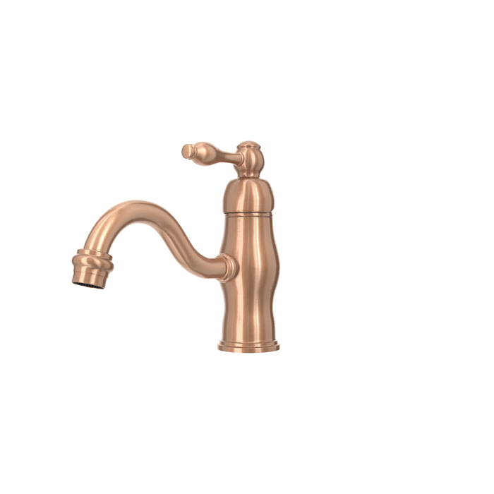 One-Handle Copper Bathroom Sink Faucet - AK40118-C