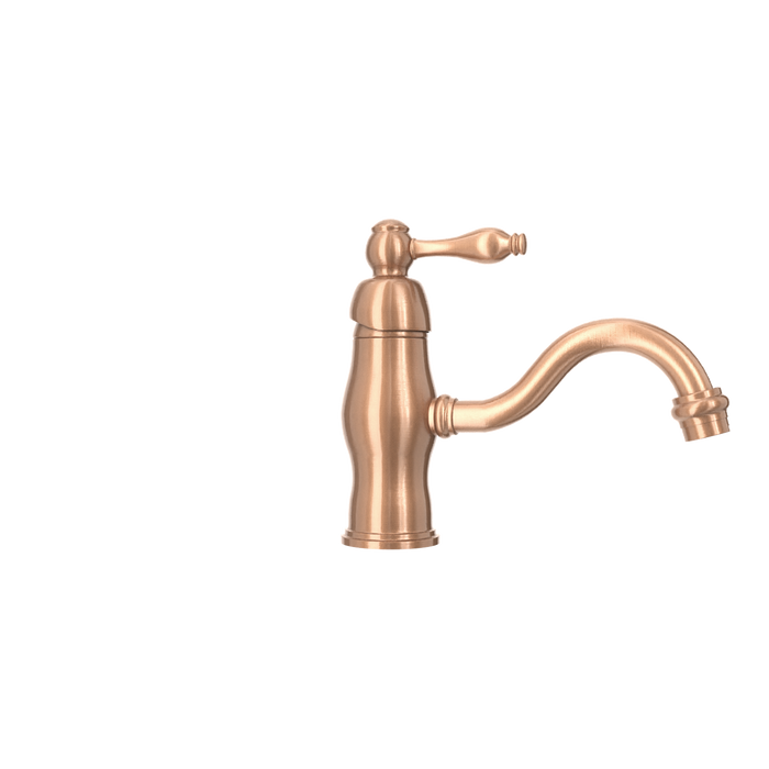 One-Handle Copper Bathroom Sink Faucet - AK40118-C