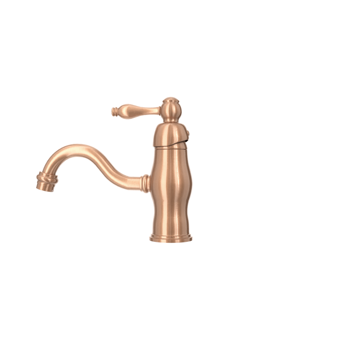 One-Handle Copper Bathroom Sink Faucet - AK40118-C