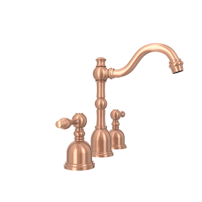 Two-Handle Copper Widespread Bathroom Sink Faucet - AK41518C