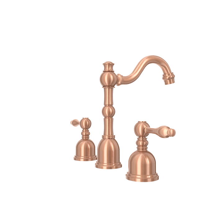 Two-Handle Copper Widespread Bathroom Sink Faucet - AK41518C