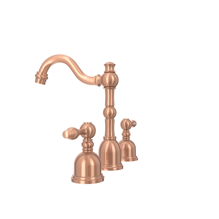 Two-Handle Oil Rubbed Bronze Widespread Bathroom Sink Faucet - AK41518ORB