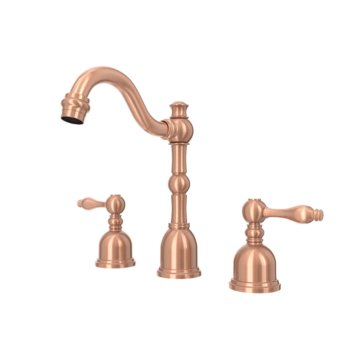 Two-Handle Oil Rubbed Bronze Widespread Bathroom Sink Faucet - AK41518ORB